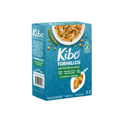 KIBO TORNILLOS CON PROTEINA 220GR CJ*12