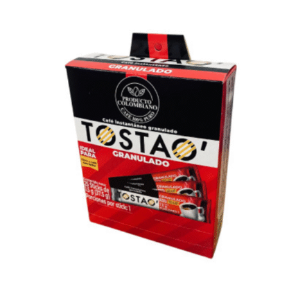 TOSTAO CAFE GRANULADO*25 STICKS 1.5GR