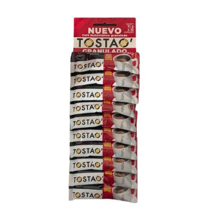 TOSTAO CAFÉ  GRANULADO RISTRA*10-10GR