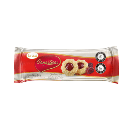 GALLETAS CANASTICAS DULCE DE MORA 112 GR