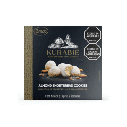 KURABIE GALLETAS CON ALMENDRAS 50GR CJ*10