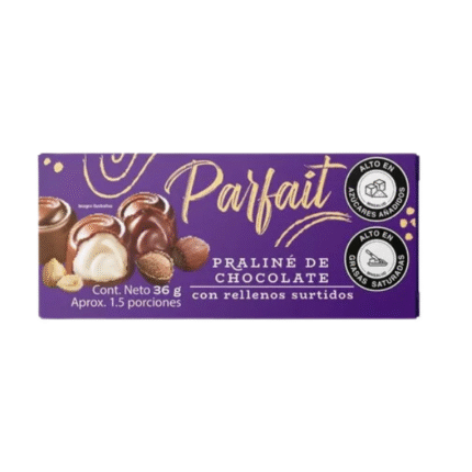 CHOCOLATES PARFAIT 36GR CJ*24
