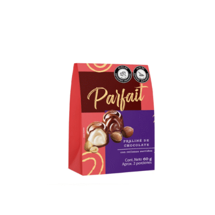 CHOCOLATES PARFAIT 60GR CJ*24