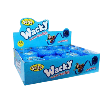 ADRO ROLLO CHICLE WACKY MORAZUL*36 540GR