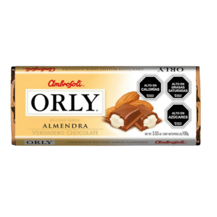 ADRO CHOCOLATE ORLY ALMENDRAS 100GR