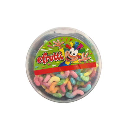GOMAS EFRUTTY SOUR GLOWWORS 500GR*12