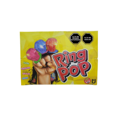 CARAMELO RING POP 120GR*12 CJ*24