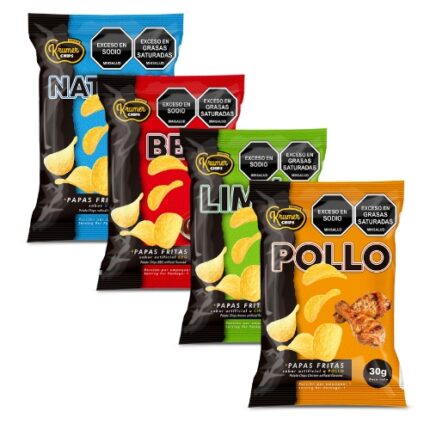 KRUMER PAPAS SURTIDAS PAQ*12 30GR*7