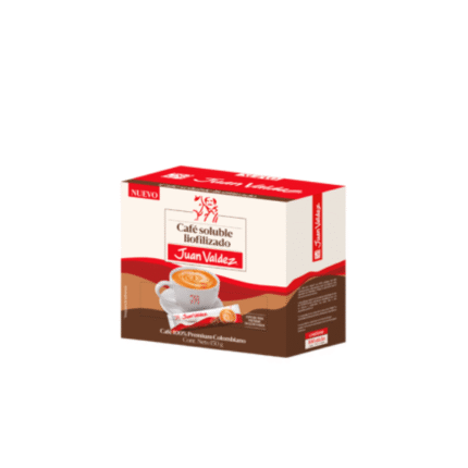 CAFE JUAN VALDEZ CAJA*100STICKS 150GR*12
