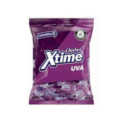 CHICLE XTIME S. UVA CJ*24