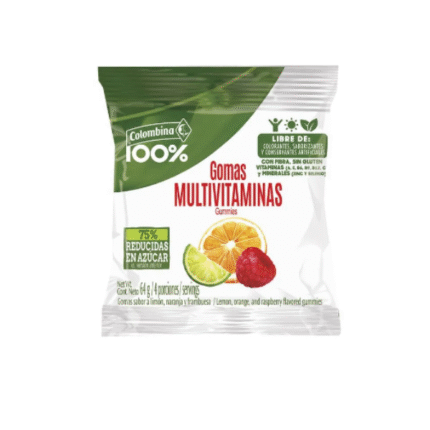 COLOMBINA GOMAS MULTIVITAMINAS