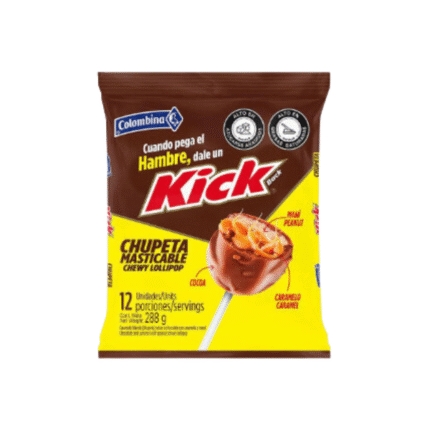 KICK CHUPETA MASTICABLE*12 288GR*20