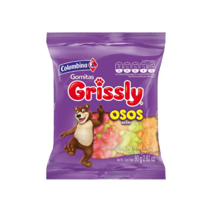 GOMAS GRISSLY OSOS UNIDAD *80GR*24