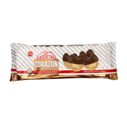 CORAZON CON CHOCOLATE CASERITAS*110GR