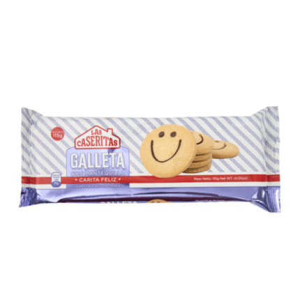 GALLETAS CARITA FELIZ CASERIAS 115GR