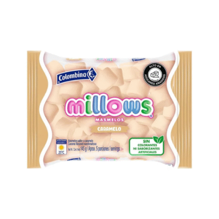 MASMELOS MILLOWS CARAMELO*12 140GR*12