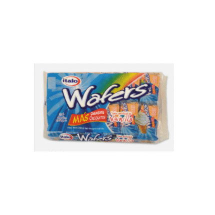 WAFER PAQUETICO ITALO VAINILLA*24 240GR*36