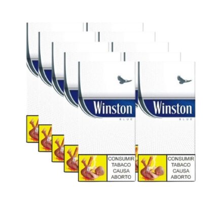 CIGARRILLO WINSTON BLUE (BLANCO) KS 10 CJ*50