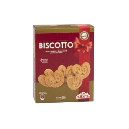 GALLETAS BISCOTO MINICORAZON 80GR