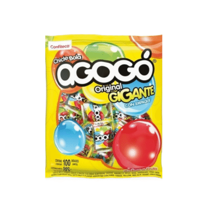 CHICLE AGOGO ORIGINAL GIGANTE BOLSA*100 CJ*30