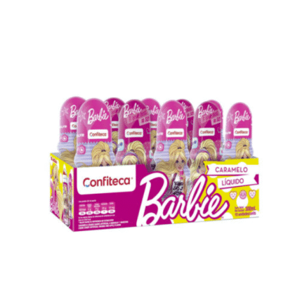 CONFITECA CARAMELO LIQUIDO BARBIE DISPLAY*10 CJ*16