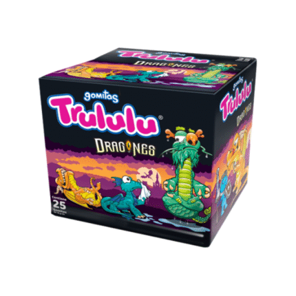 GOMAS TRULULU PEQ 90GR DRAGONES*12 CJ*8