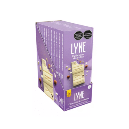 CHOCOLATINA LYNE BLANCA AVENA*10 CJ*4