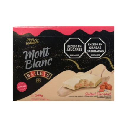CHOCOLATE MONTBLANC BAILEYS SALTED CARAMEL*6 240GR