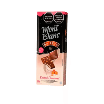 CHOCOLATE MONTBLANC BAILEYS SALTED CARAMEL DISPLAY*10 80GR