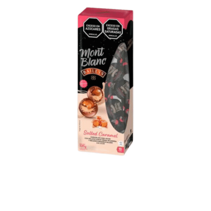 CHOCOLATE MONTBLANC BAILEYS SALTED BONBONES*10 135GR