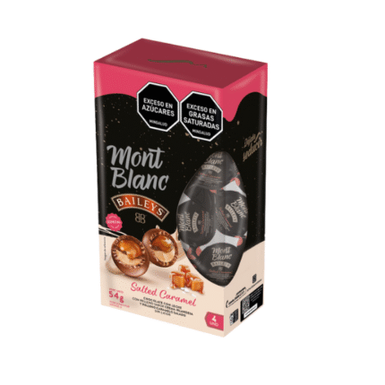 CHOCOLATE MONTBLANC BAILEYS SALTED CARAMEL BONBONES *4 54GR