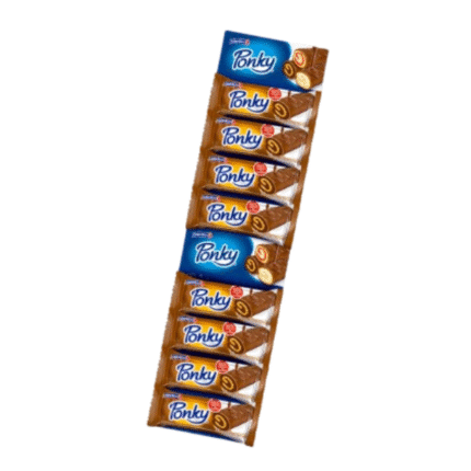PONKY RISTRA CHOCO CARAMELO*8*18