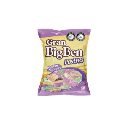 CARAMELO GRAN BIG BEN POSTRES*400GR *50UN CJ*24