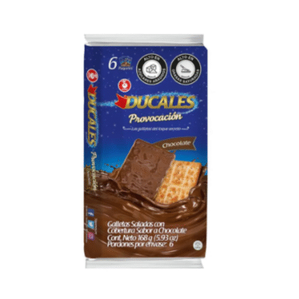 DUCALES PROVOCACION CHOCOLATE*6 168GR