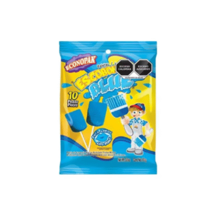 CHUPETA ESCOBON BLUE PEQ*10 CJ*24
