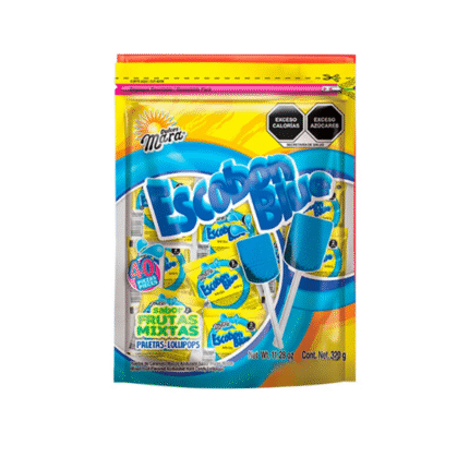 CHUPETA ESCOBON BLUE GRANDE*40 CJ*35