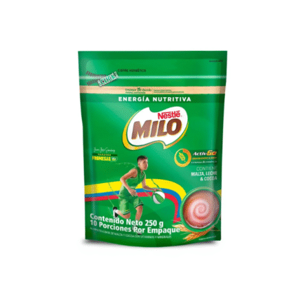 MILO EN POLVO 250GR*16