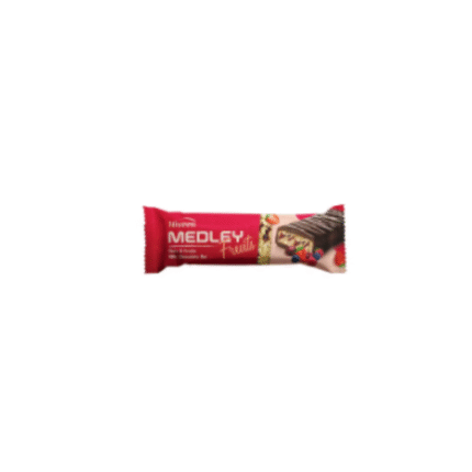 BARRA DE GRANOLA MEDLEY FRUITS ROJA*24