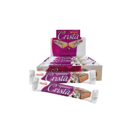 GALLETA WAFER CRISTAL CHOCOLATE Y COCO*24