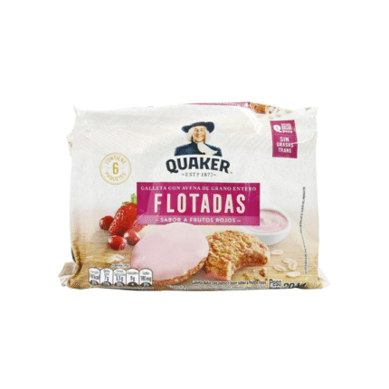 GALLETA QUAKER FRUTOS ROJOS 204G