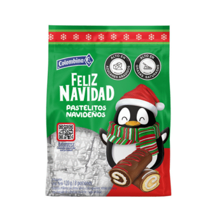 NVD PASTELES COLOMBINA BOLSA*8 120GR CJ*12