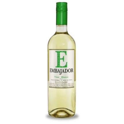 VINO CHILENO EMBAJADOR BLANCO 750 BT CJ*12
