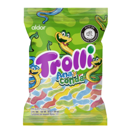 GOMAS TROLLI ANA Y CONDA*100 250GR CJ*16