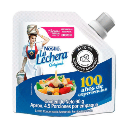 LECHE CONDENSADA LA LECHERA DOY PACK 90GR*48