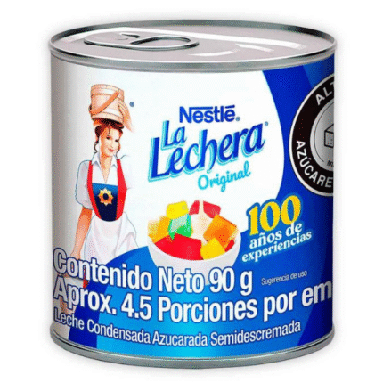 LECHE CONDENSADA LA LECHERA LATA PEQ*90GR*96