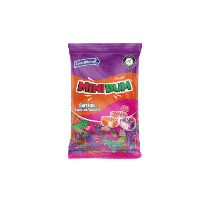 CARAMELO MINIBUM SURTIDO *100 CJ*16