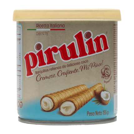 BARQUILLOS PIRULIN COCO TARRO 155GR