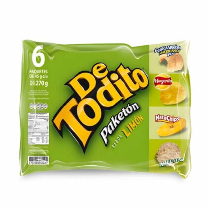 DETODITO LIMON 270GR PAQ*6 CJ*6