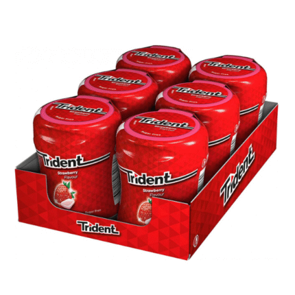 CHICLE TRIDENT BOTELLITA UNI. SANDIA*6*6
