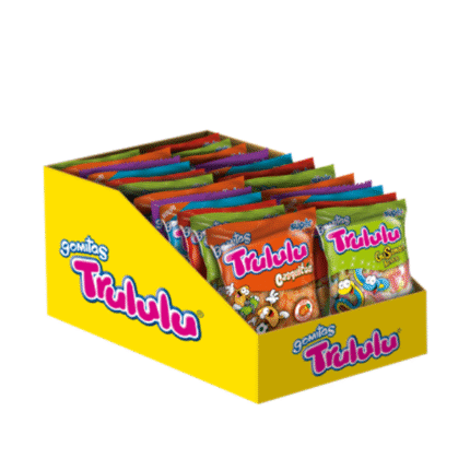 GOMAS TRULULU FAVORITOS SURTIDA*24 70GR